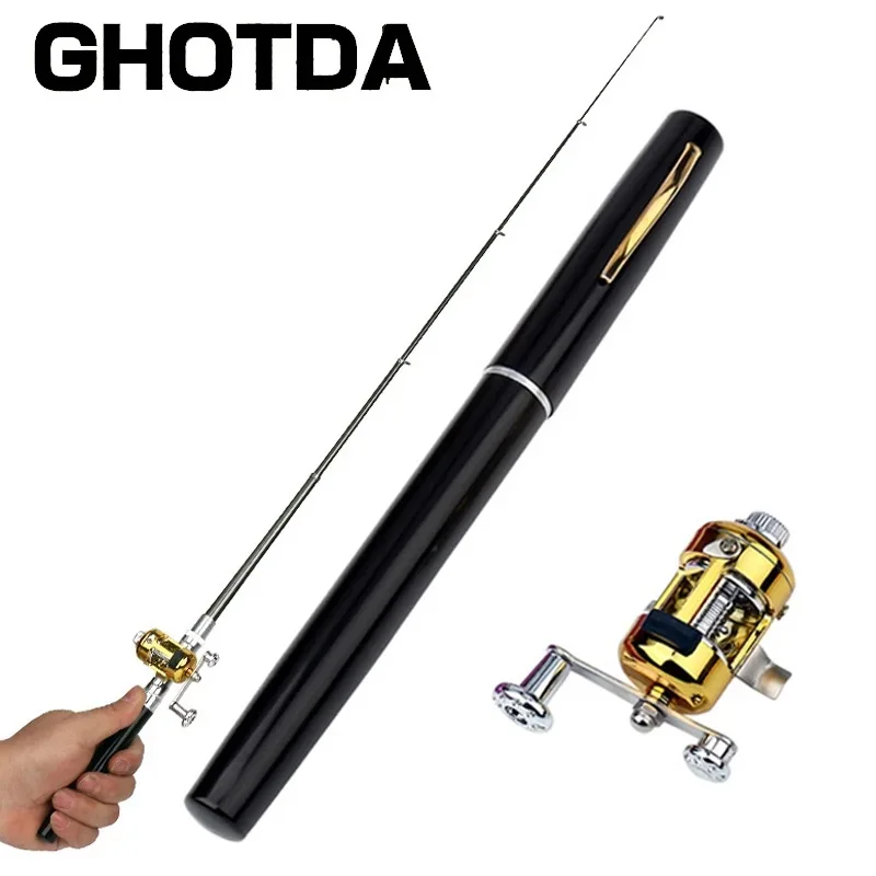 Penn Reel Fierce - แบบพกพา Pocket Telescopic Mini Fishing Pole