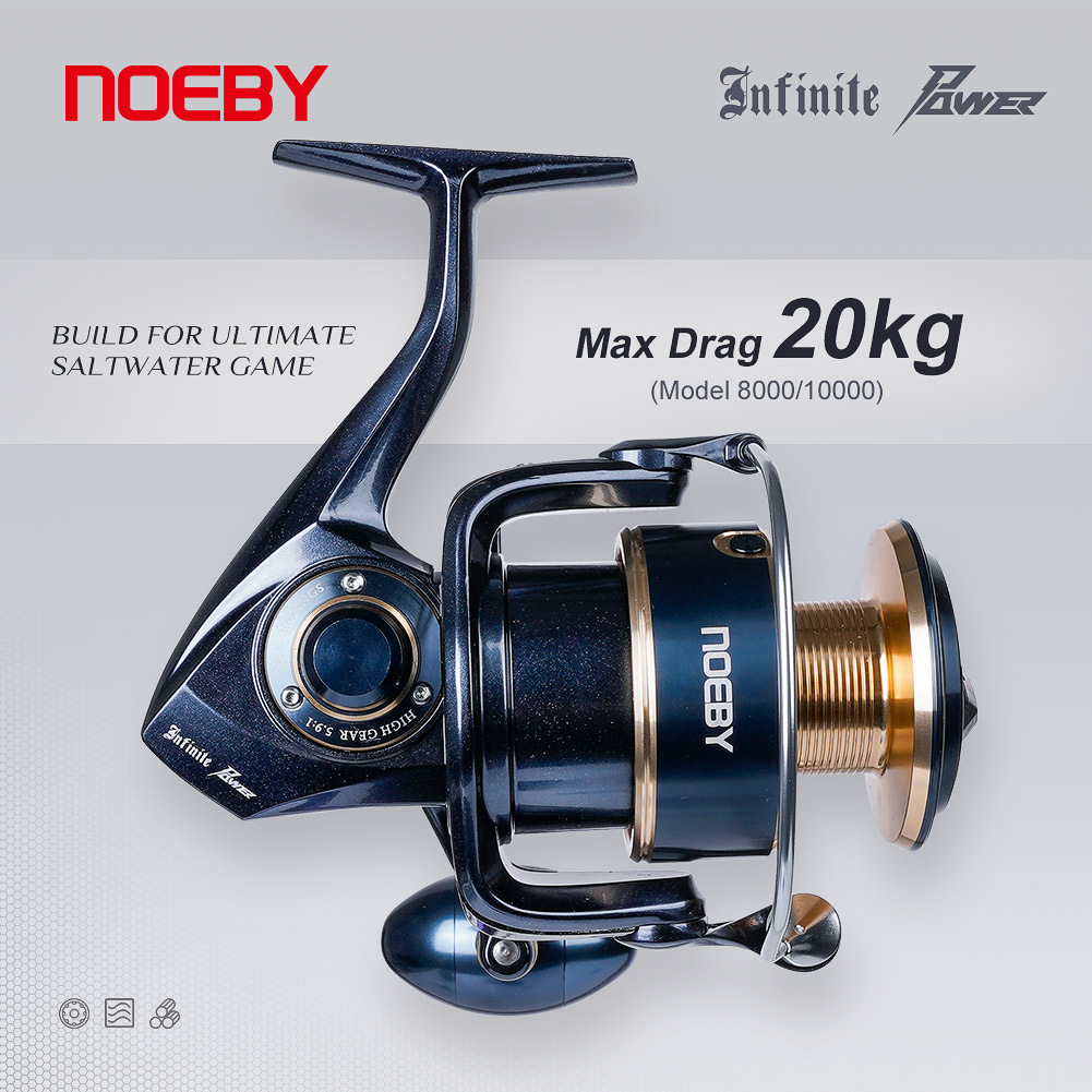 Daiwa Reel Bg - รอกตกปลา NOEBY Infinite Power Saltwater Spinning