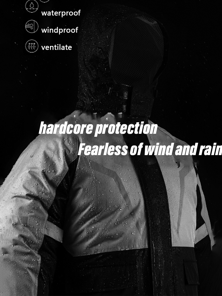 ชุดกันฝนสำหรับขี่มอเตอร์ไซค์ ช - Fishing Pants Waterproof บทวิจารณ์และราคา
