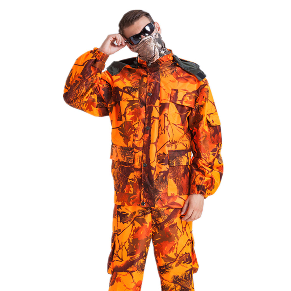 ผู้ชายกลางแจ้ง Blaze สีส้ม Bio - Fishing Pants Waterproof บทวิจารณ์และราคา