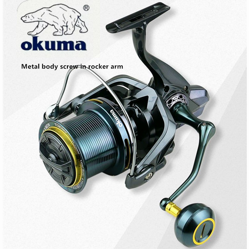 รอกตกปลา OKUMA รุ่น 9000-14000 - Daiwa Reel Bg บทวิจารณ์และราคา