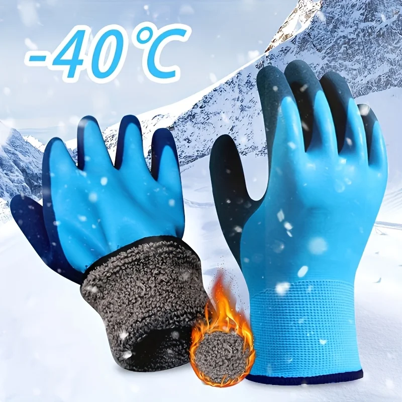 ถุงมือกลไกกันน้ำและให้ความอบอุ - Fishing Gloves บทวิจารณ์และราคา