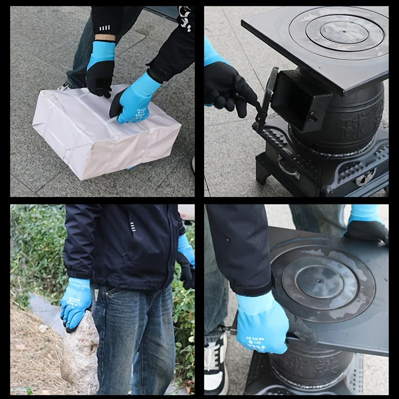 ถุงมือกลไกกันน้ำและให้ความอบอุ - Fishing Gloves บทวิจารณ์และราคา