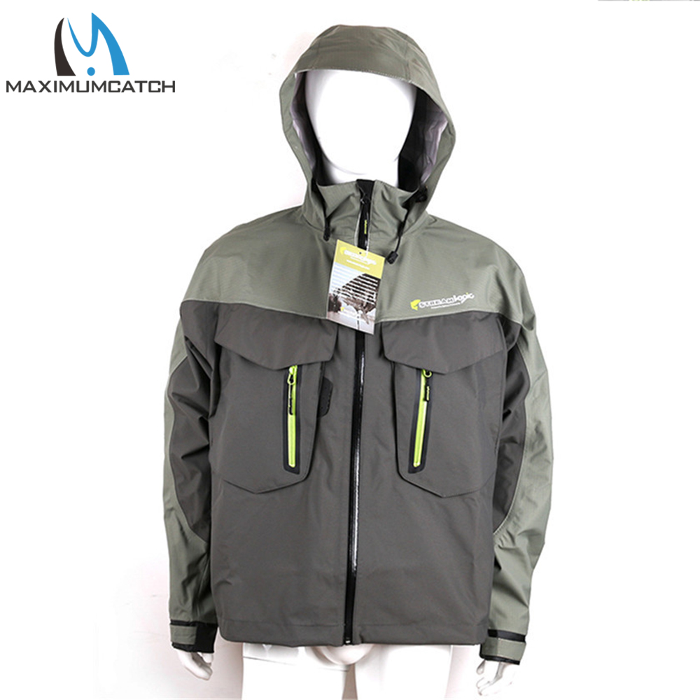 Maximumcatch กันน้ําและระบายอา - Fishing Jacket Waterproof บทวิจารณ์และราคา